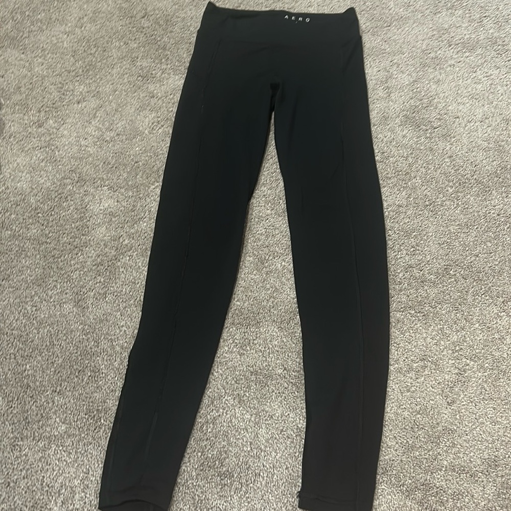 Aeropostale Black Tech Leggings
